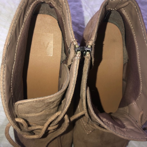 Dolce Vita Tan Suede Booties 9.5W - Picture 4 of 5